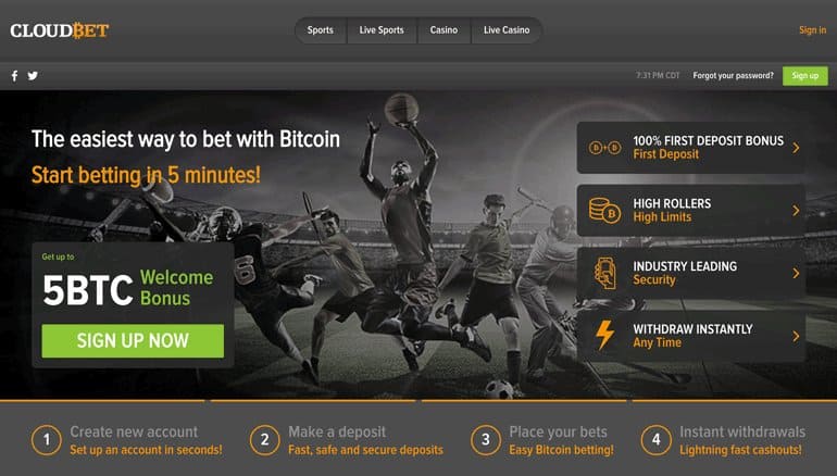 CloudBet Bitcoin Bonus