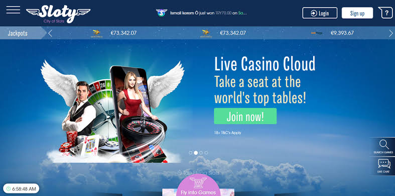 Sloty Online Casino USA