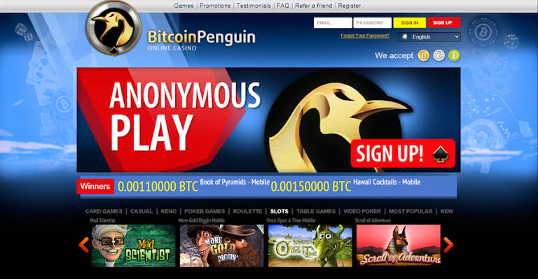 Bitcoin Penguin bonus