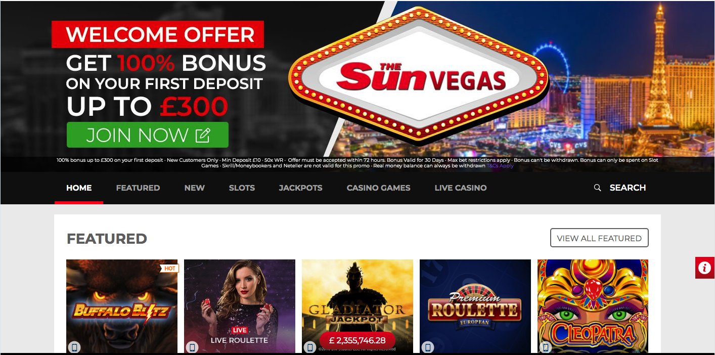 SunVegas Casino