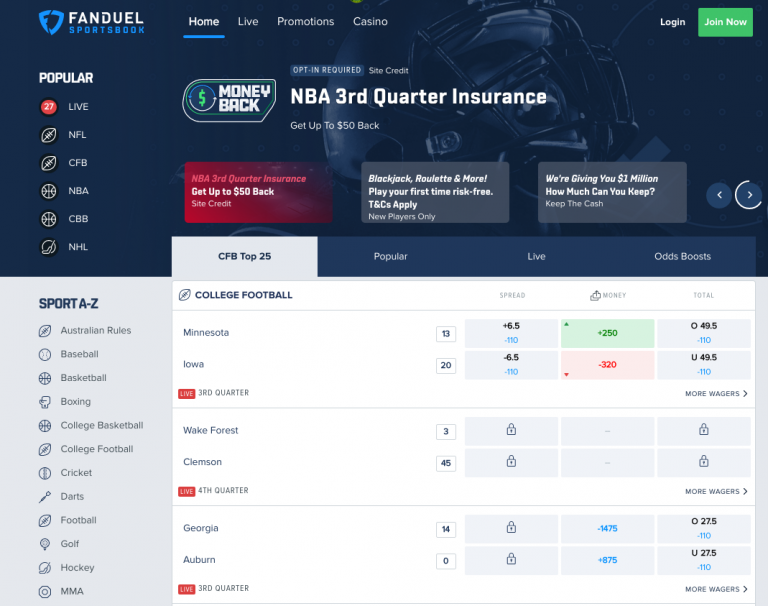 fanduel nj sports betting