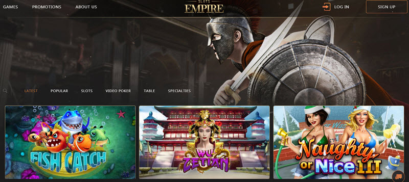 Slots Empire No Deposit Casino Bonus