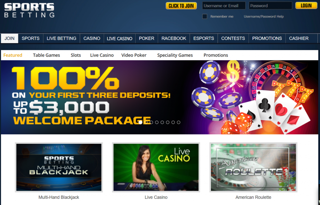 Sportsbetting.ag Casino