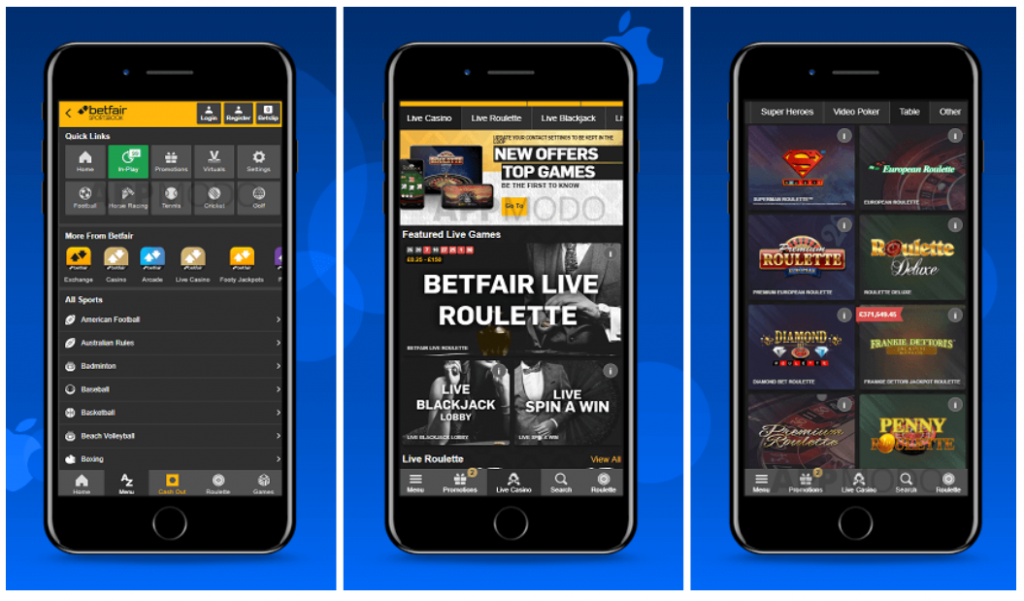 Betfair Casino App UK