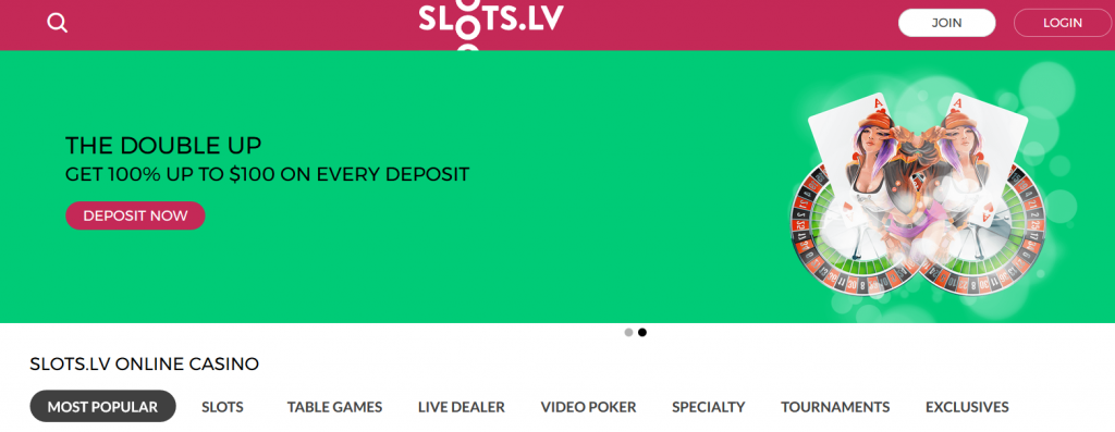 Slots.lv Online Casino Real Money