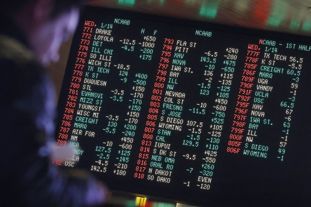 Sports Betting Revenue Rises Sharply in New Jersey In June