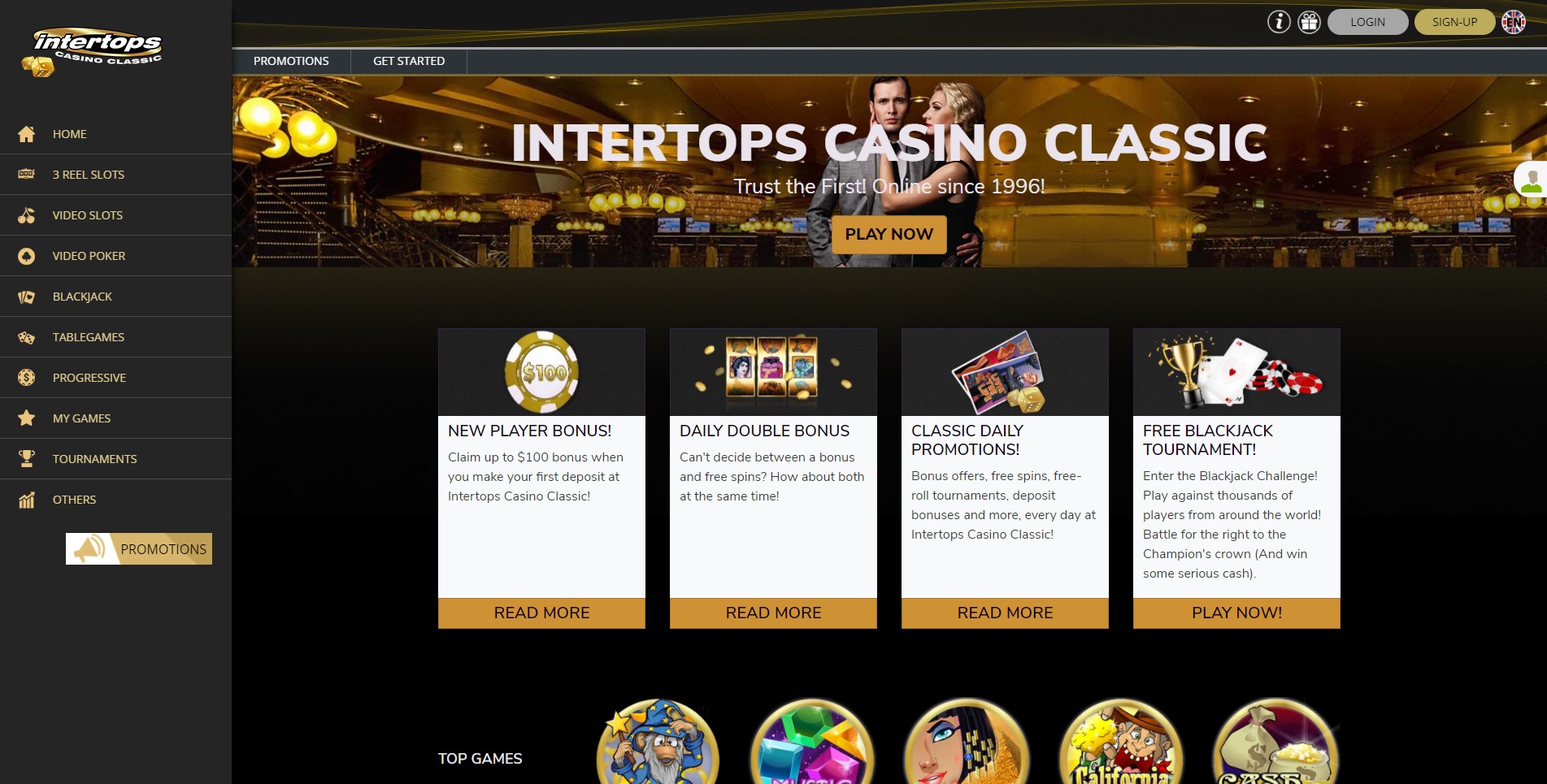 Online casinos in Wisconsin Intertops Casino