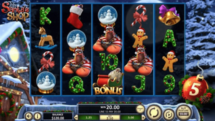 Betsoft Releases New Christmas Themed-Released Take Santa’s Shop