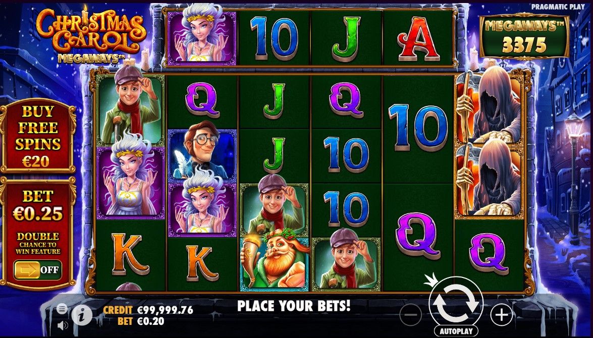 Real money casino game - Christmas Carol 