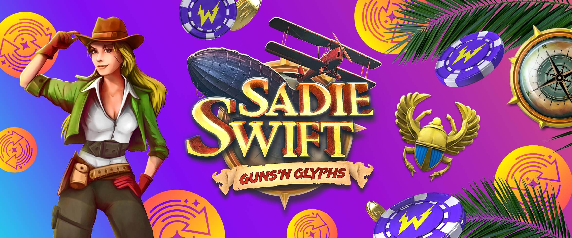 Sadie Swift: Guns ‘n Glyphs - New Slot from Kalamba