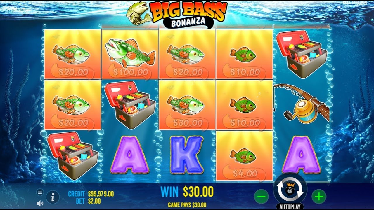 Free spins and more on Big Bass Bonanza