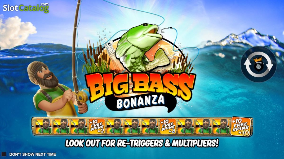 Big Bass Bonanza - new slot game from Pragmatic Play