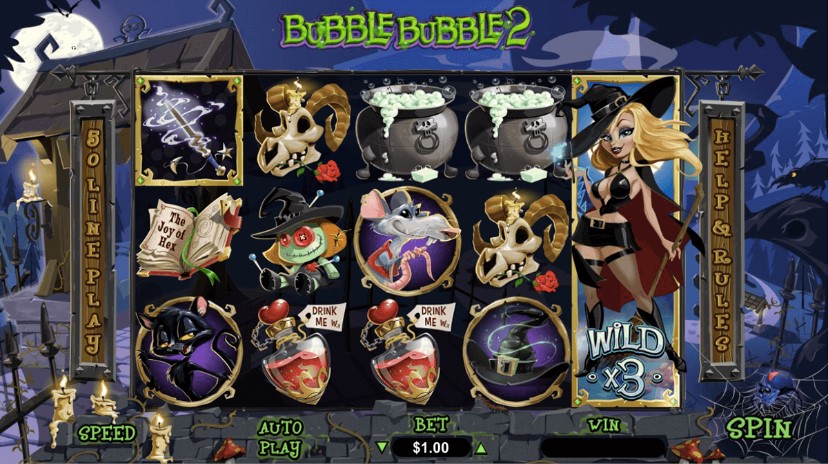 The Bubble Bubble 2 slot game from RTG