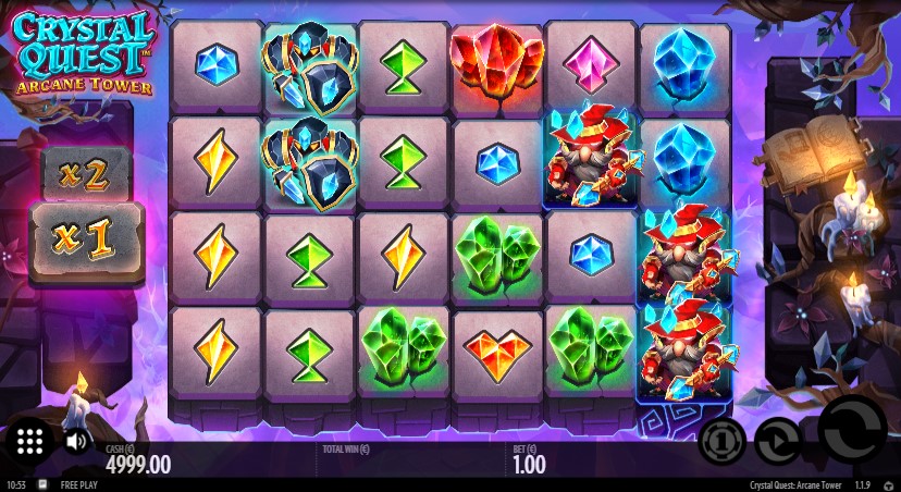 Crystal Quest new slots