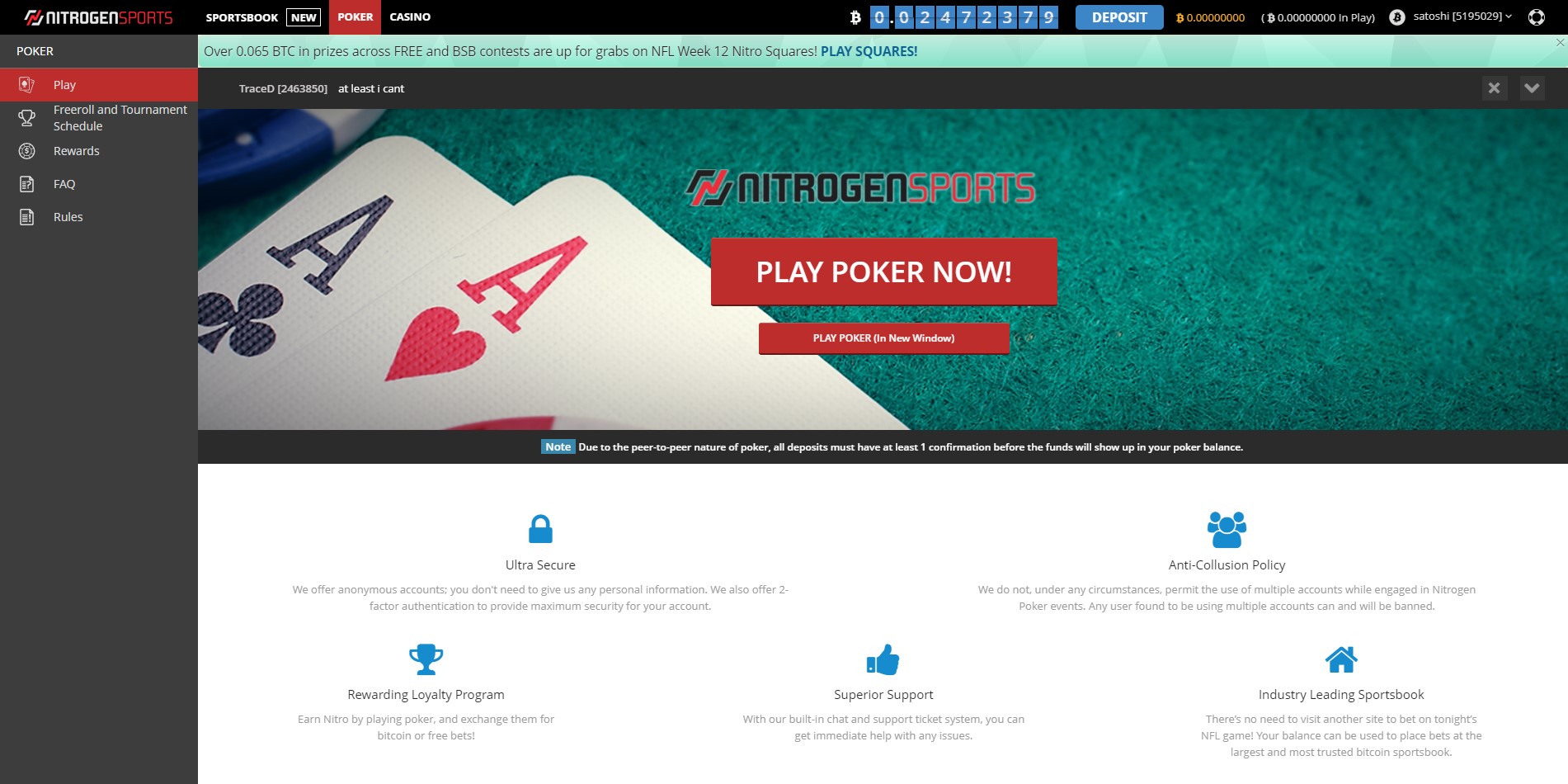 Nitrogen Poker Homepage