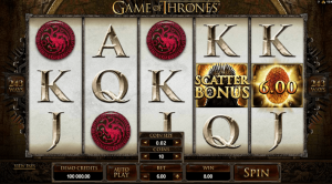 game of thrones video slot