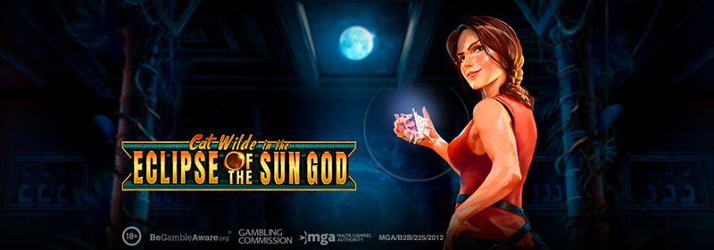 Cat Wilde in the Eclipse of the Sun God is the latest slot from Play'n Go