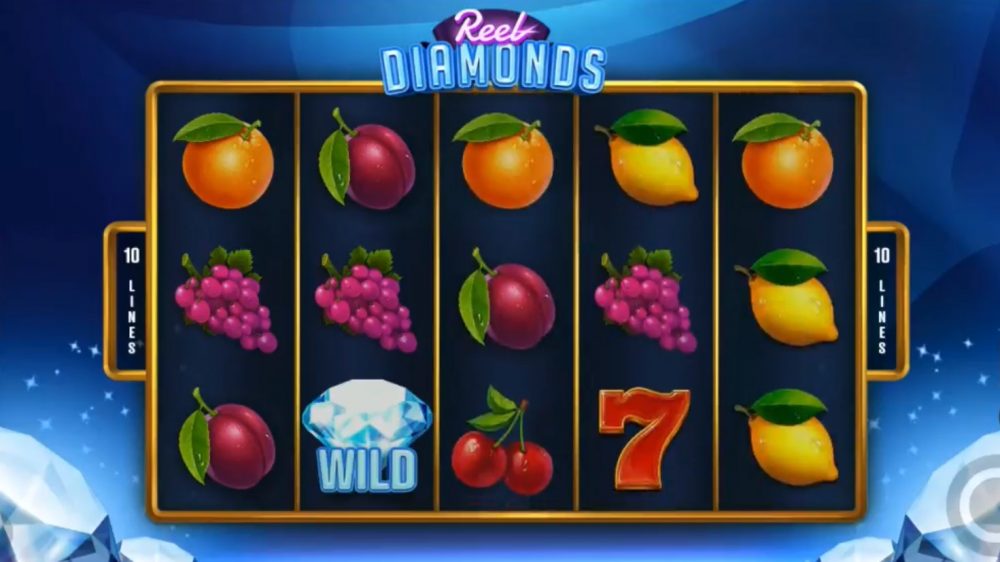 Reel Diamonds is the new real money slot from 1x2 Gaming