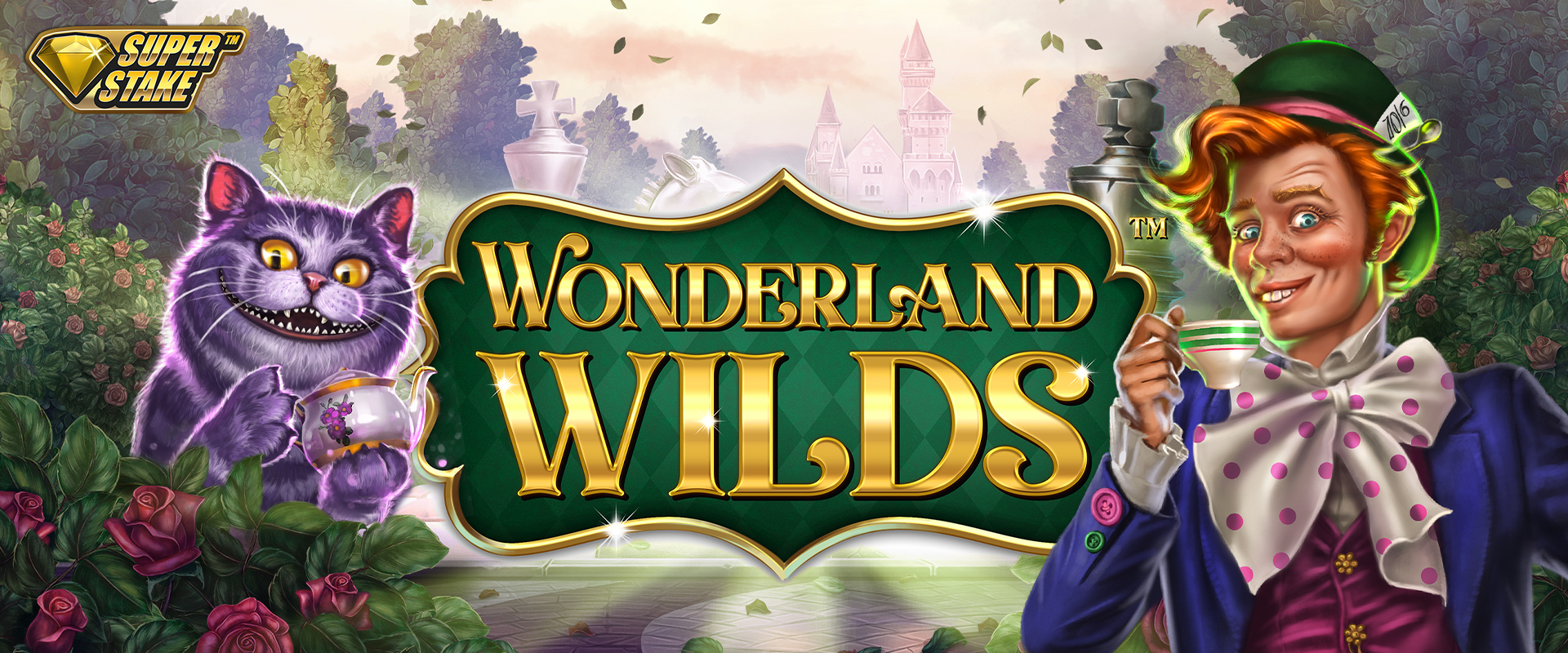 Wonderland Wilds is the new real money slot from Stakelogic