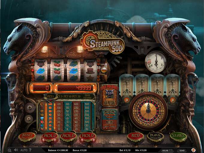 Steampunk500 is one of the best slot from Spinstars