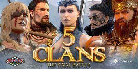 Five Clans: The Final Battle takes slot players to a different realm where a chaotic war is taking place.