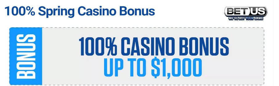 BetUS 100% Casino Bonus