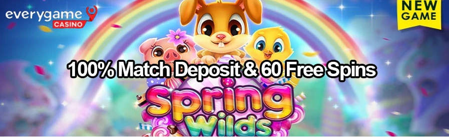 Spring Wilds at Everygame Casino