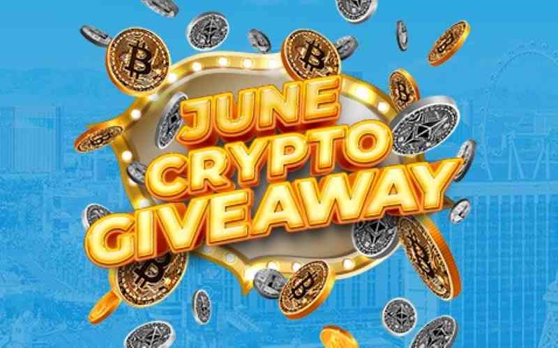 June Crypto Giveaways by Bovada