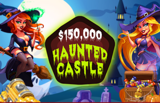 Everygame Casino: $30,000 Weekly Prize Pool at Haunted Castle Promo