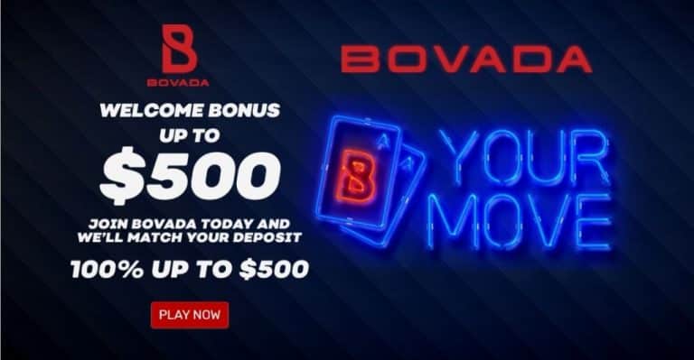 Bovada 100% Welcome Bonus