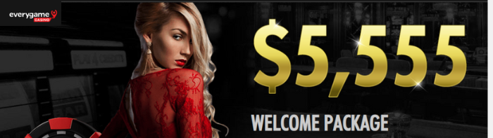 Everygame Casino - Welcome Bonus